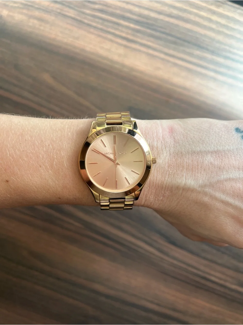 Michael Kors MK3197 Runway Watch Rose Gold